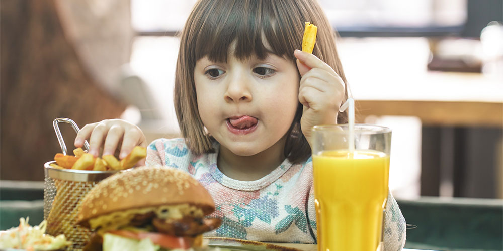 Bambini e junk food