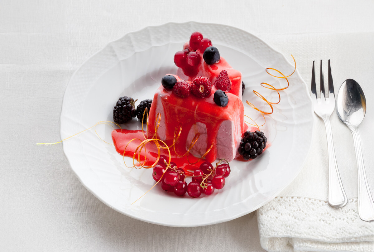 Semifreddo ai frutti di bosco | Educazione Nutrizionale Grana Padano